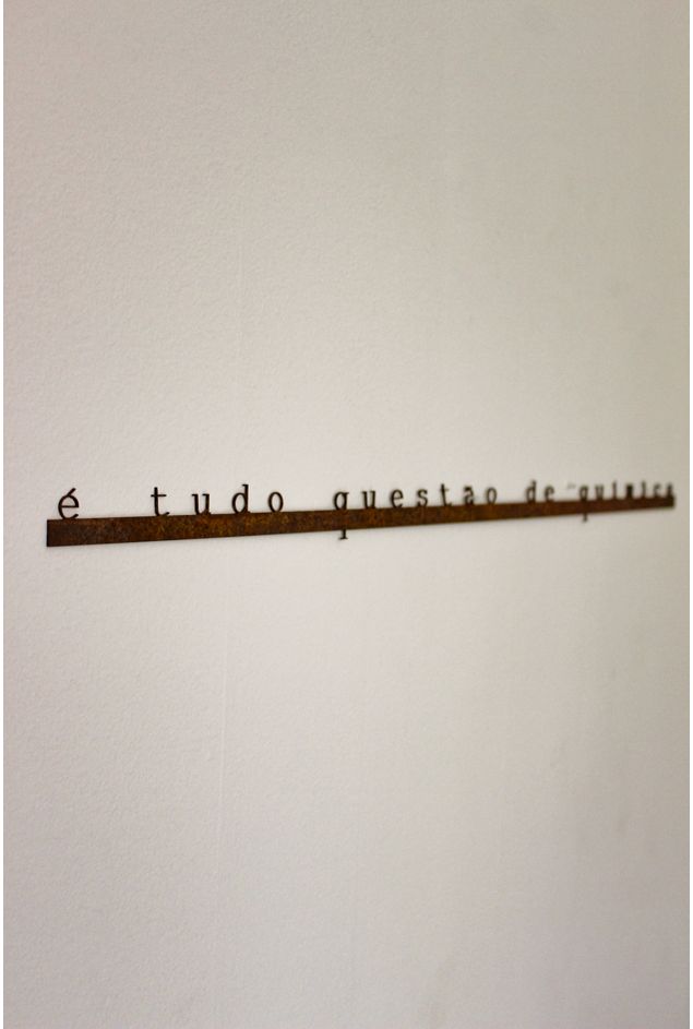 Frase de Ferro E Tudo Questao De Quimica Mercatto